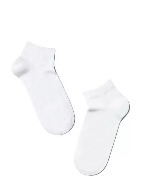 Короткие мужские носки esli 000 белый, 19С-146СПЕ, 44-45 (29), ESLI,  - 1