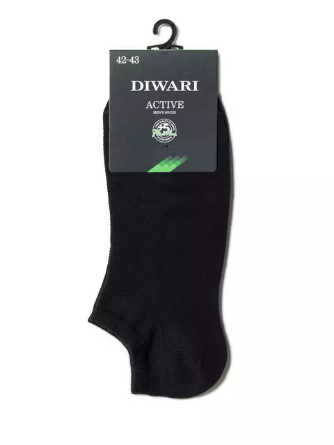 Мужские короткие спортивные носки diwari active 484 черный, 19С-181СП, 40-41 (25), DIWARI,  - 2