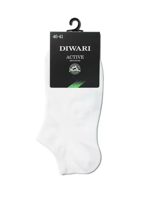 Мужские короткие спортивные носки diwari active 484 белый, 19С-181СП, 40-41 (25), DIWARI,  - 2