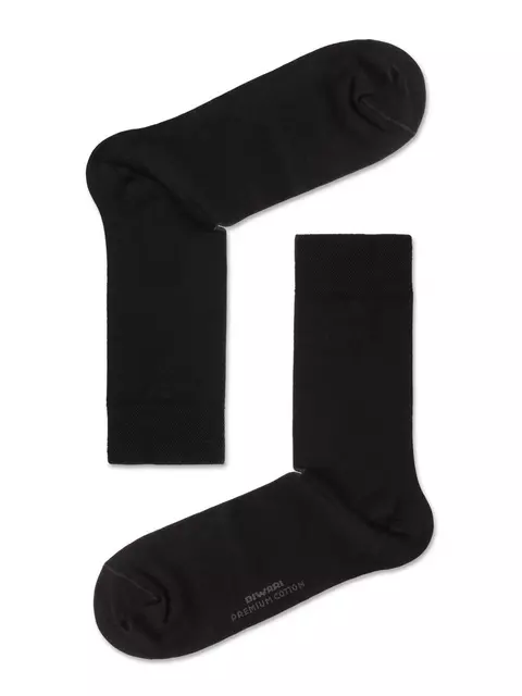 Классические носки из мерсеризованного хлопка diwari classic 000 черный, 20С-168СП, 44-45 (29), DIWARI,  - 1