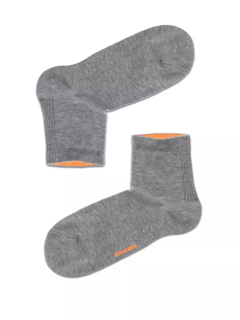 Короткие мужские носки diwari active из мягкого хлопка 148 серый, 20С-138СП, 42-43 (27), DIWARI,  - 1