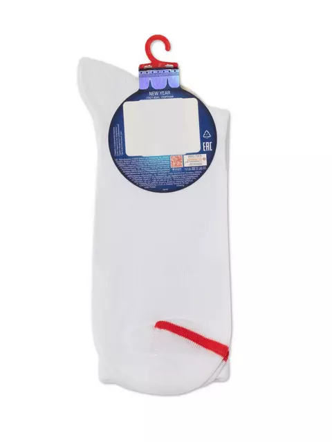 Новогодние мужские носки diwari new year 281 белый, 21С-35СП, 42-45 (27-29), DIWARI,  - 4