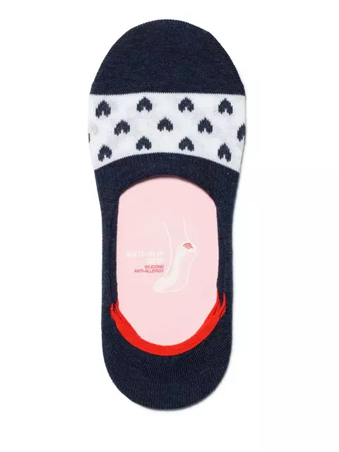 Подследники женские хлопковые classic 227 темно-синий, 16С-12СП, 38-39 (25), CONTE ELEGANT,  - 2