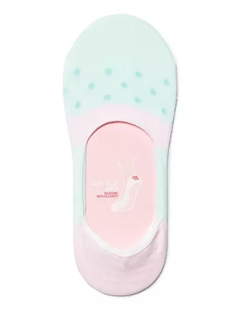 Подследники женские хлопковые classic 226 бледно-бирюзовый, 16С-12СП, 36-37 (23), CONTE ELEGANT,  - 2