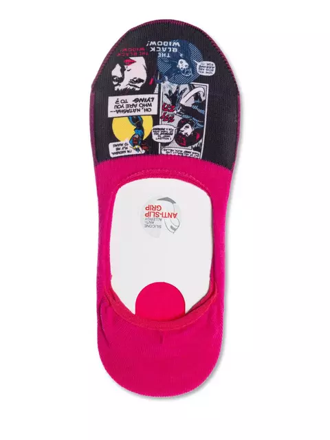 Подследники женские с героями ©marvel 218 фуксия, 20С-28СПМ, 36-37 (23), CONTE ELEGANT,  - 2