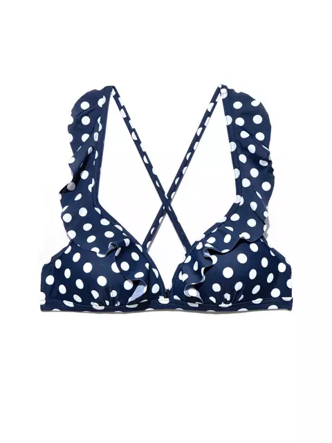 Бюстгалтер купальный женский лиф в горошек south beach, BEACH, 80(C), ESLI,  - 5