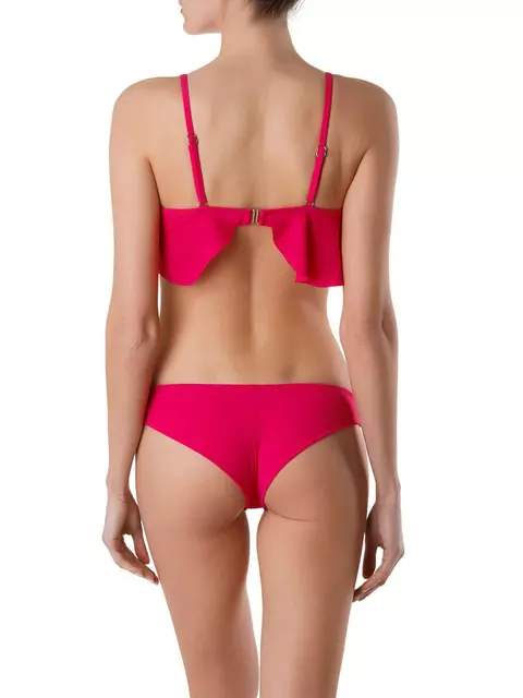 Бюстгалтер купальный женский лиф-балконет с воланами milly, MILLY, 70(A), ESLI,  - 4