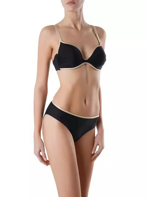 Бюстгалтер купальный женский лиф-бандо с эффектом push-up aurelia, AURELIA, 75(C), ESLI,  - 3