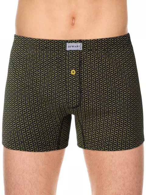 Мужские трусы diwari shape mbx 202 (в коробке) navy-yellow, 18С-616ТСП, 78,82/S, DIWARI,  - 3