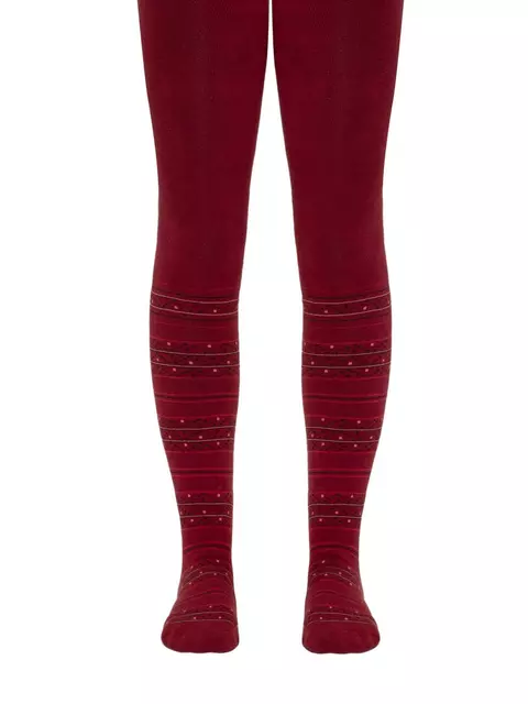 Детские колготки conte-kids sof-tiki (махровые внутри) с рисунками 257 серый, 7С-38СП, 140-146 (22), CONTE-KIDS,  - 3