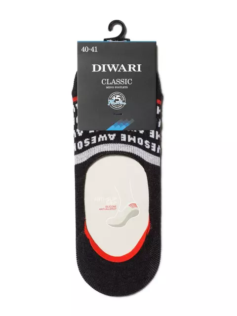 Подследники мужские classic 130 черный, 16С-17СП, 42-43 (27), DIWARI,  - 2