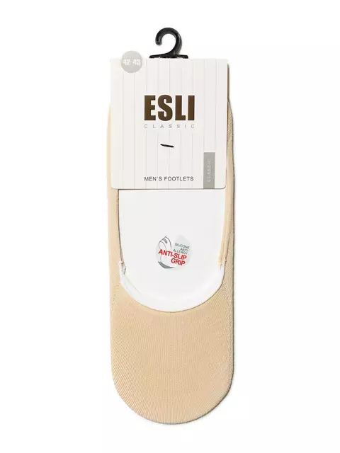 Подследники мужские esli classic 000 бежевый, 16С-18СПЕ, 40-41 (25), ESLI,  - 2