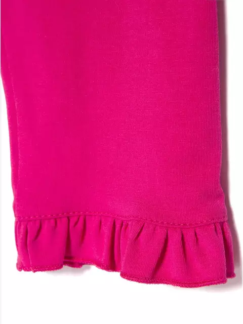 Бриджи для девочки magical с аппликацией из стразов ©disney flamingo pink, 18С-748ДТСП, 110,116-56, CONTE ELEGANT,  - 7