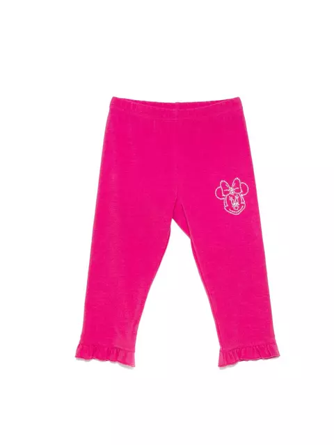 Бриджи для девочки magical с аппликацией из стразов ©disney flamingo pink, 18С-748ДТСП, 110,116-56, CONTE ELEGANT,  - 4