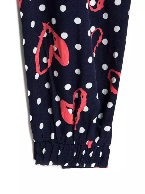 Брюки для девочек pois navy, 16С-135ДТСП, 128-68-60, CONTE ELEGANT,  - 6