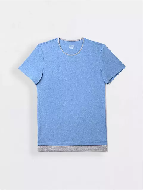 Футболка мужская diwari mf 691 голубой, 17С-330ТСП, 182,188-100/L, DIWARI,  - 2