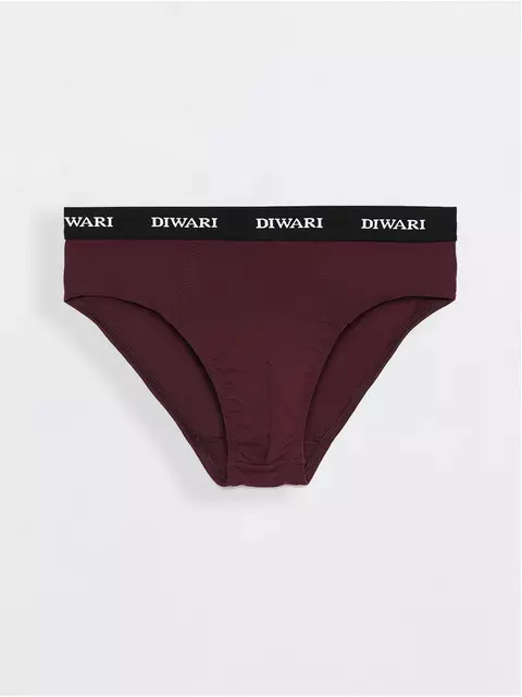 Трусы мужские basic slip 148 bordo, 9С-249ТСП, 78,82/S, DIWARI,  - 2