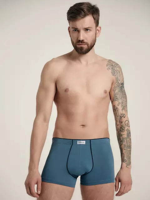 Трусы мужские diwari premium shorts msh 760 (в коробке) grey blue, , 86,90/M, DIWARI, - 1