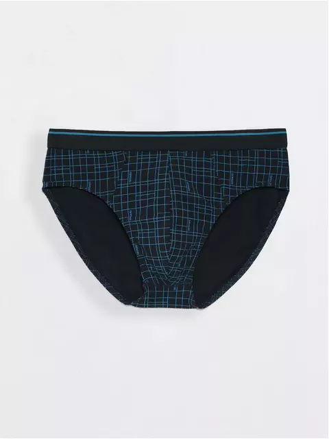 Трусы мужские diwari shape slip msl 867 navy-turquoise, 18С-615ТСП, 86,90/M, DIWARI,  - 2