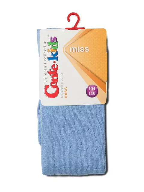 Колготки детские conte-kids miss 268 голубой, 7С-80СП, 92-98 (14), CONTE-KIDS,  - 2