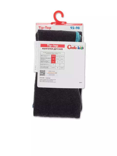 Колготки детские conte-kids tip-top 570 черный, 4С-02СП, 92-98 (14), CONTE-KIDS,  - 3