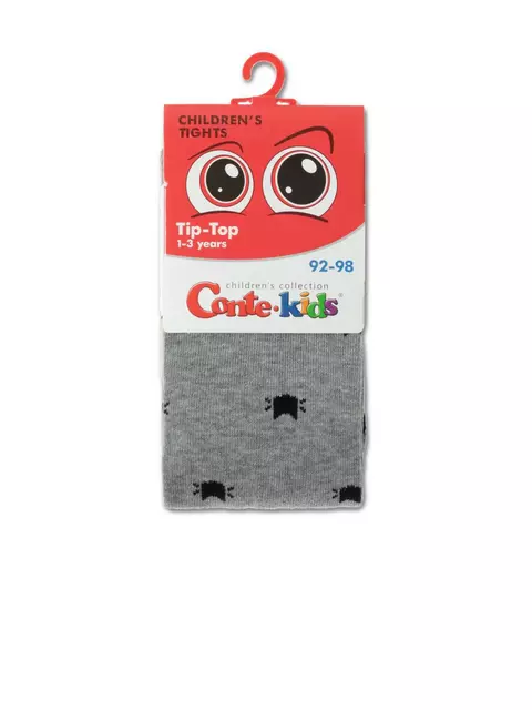 Колготки детские conte-kids tip-top 567 серый, 4С-02СП, 128-134 (20), CONTE-KIDS,  - 2