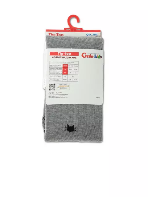 Колготки детские conte-kids tip-top 567 серый, 4С-02СП, 128-134 (20), CONTE-KIDS,  - 3