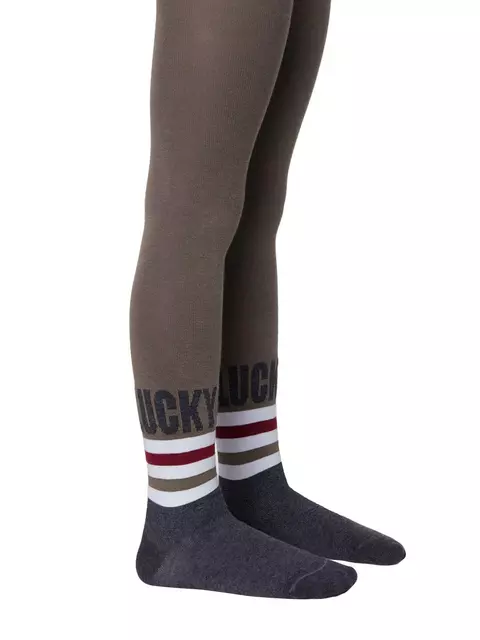 Детские колготки tip-top 492 хаки, , 92-98 (14), CONTE-KIDS, - 2