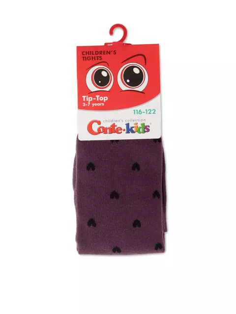 Колготки детские conte-kids tip-top 574 баклажан, 4С-04СП, 116-122 (18), CONTE-KIDS,  - 2