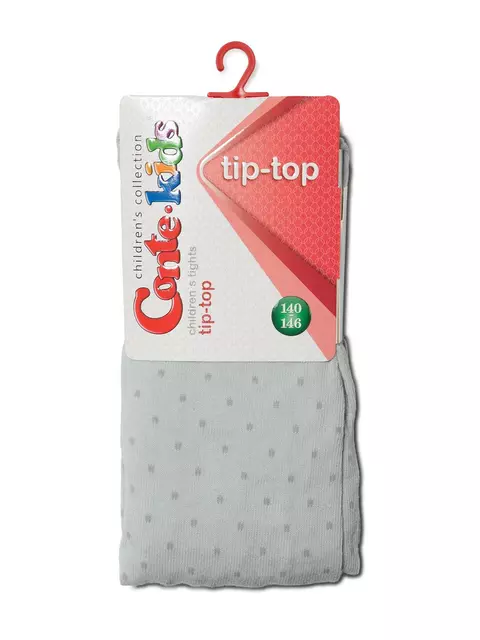 Детские колготки tip-top 323 светло-серый, 5С-07СП, 150-152 (22), CONTE-KIDS,  - 2