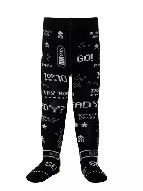 Колготки детские conte-kids tip-top 577 черный, 4С-01СП, 80-86 (14), CONTE-KIDS,  - 2