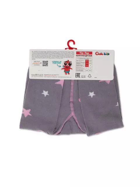 Колготки детские conte-kids tip-top 579 темно-серый, 4С-01СП, 80-86 (14), CONTE-KIDS,  - 4