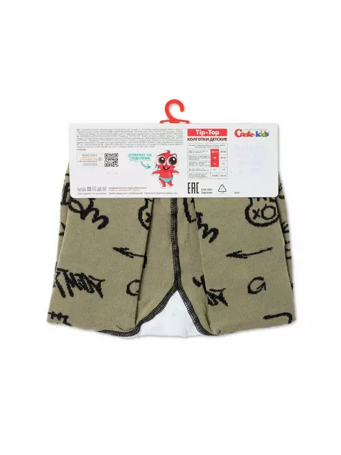 Колготки детские conte-kids tip-top 578 горчичный, 4С-01СП, 80-86 (14), CONTE-KIDS,  - 4