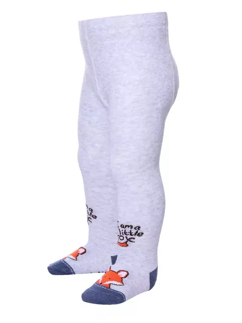 Колготки детские tip-top 440 светло-серый, 4С-01СП, 62-74 (12), CONTE-KIDS,  - 3