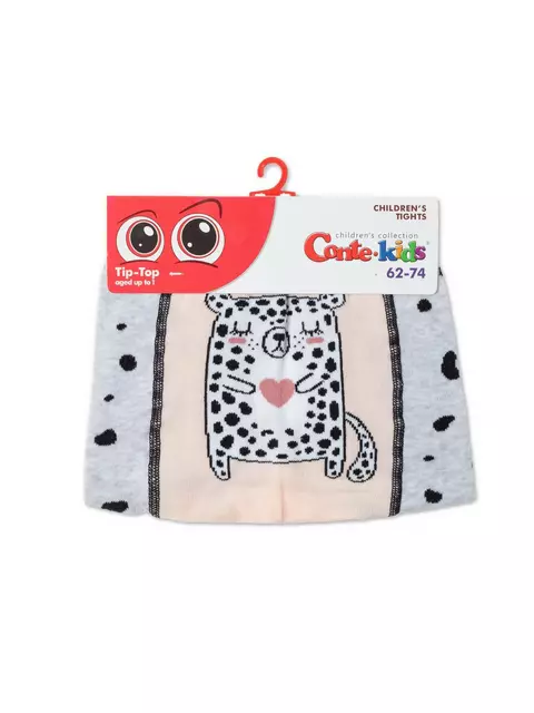 Колготки детские conte-kids tip-top 580 светло-серый, 4С-01СП, 62-74 (12), CONTE-KIDS,  - 3