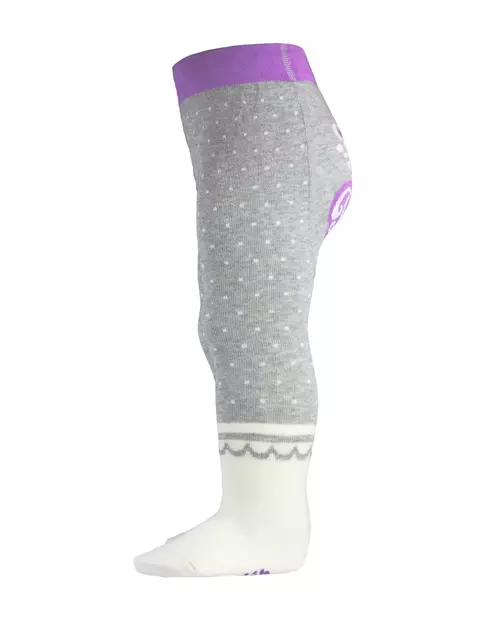 Детские колготки tip-top 383 серый-капучино, 4С-01СП, 62-74 (12), CONTE-KIDS,  - 3