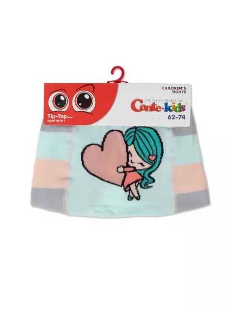 Колготки детские conte-kids tip-top 581 бл.бирюзовый, 4С-01СП, 80-86 (14), CONTE-KIDS,  - 3