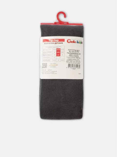 Колготки детские conte-kids tip-top 569 темно-серый, 4С-02СП, 92-98 (14), CONTE-KIDS,  - 3