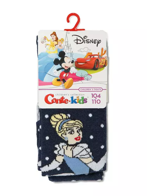 Колготки детские conte-kids disney "принцессы" 484 темно-синий, , 116-122 (18), CONTE-KIDS, - 2