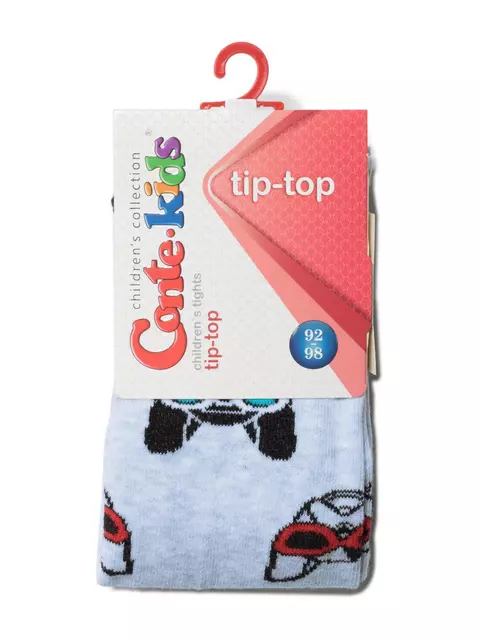 Колготки детские хлопковые conte-kids tip-top 548 светло-голубой, 4С-02СП, 92-98 (14), CONTE-KIDS,  - 2