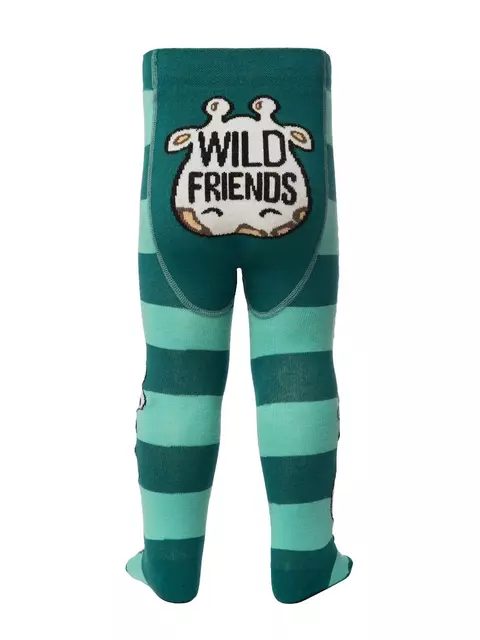 Колготки детские tip-top (весёлые ножки) 479 темно-бирюзовый, , 92-98 (14), CONTE-KIDS, - 2