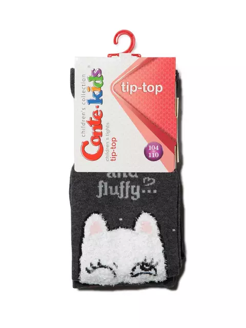 Колготки детские tip-top 504 темно-серый, 18С-266/1СП, 92-98 (14), CONTE-KIDS,  - 3