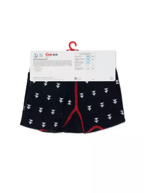 Колготки детские новогодние conte-kids new year 584 т.синий, 21С-31/1СП, 62-74 (12), CONTE-KIDS,  - 4