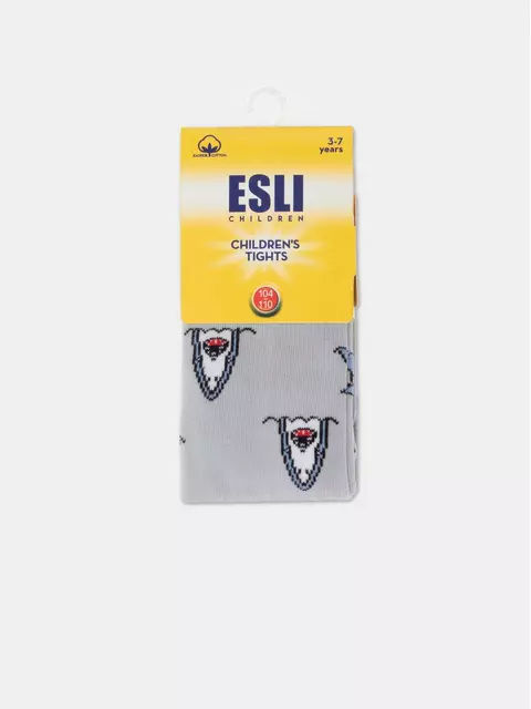 Колготки детские esli 613 светло-серый, 21С-72СПЕ, 92-98 (14), ESLI,  - 3