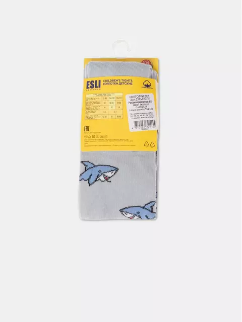 Колготки детские esli 613 светло-серый, 21С-72СПЕ, 92-98 (14), ESLI,  - 4
