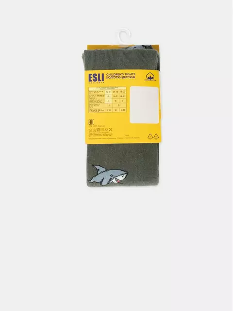 Колготки детские esli 613 хаки, 21С-72СПЕ, 104-110 (16), ESLI,  - 3