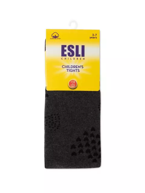 Колготки детские esli 587 темно-серый, 21С-72СПЕ, 116-122 (18), ESLI,  - 2