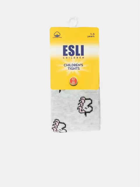 Колготки детские esli 586 светло-серый, 21С-72СПЕ, 80-86 (14), ESLI,  - 2