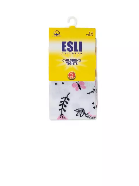Колготки детские esli 595 белый, 21С-72СПЕ, 104-110 (16), ESLI,  - 2
