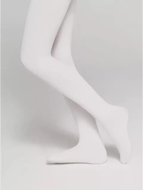 Колготки детские из микрофибры с люрексом holiday bianco, 20С-201СП, 116-122, CONTE ELEGANT,  - 2